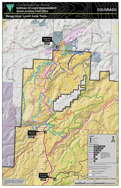 Bangs SRMA Map Bundle by Bureau of Land Management - Colorado | Avenza Maps