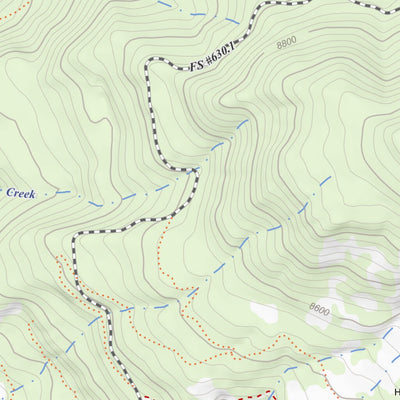 Devil Mountain, Colorado 7.5 Minute Topographic Map
