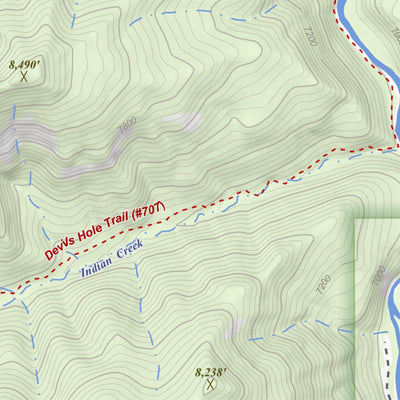 Devil Mountain, Colorado 7.5 Minute Topographic Map