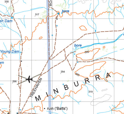 Flinders Ranges Map 440