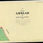 AMBLAR Mappa originale d'impianto del Catasto austro-ungarico Scala 1:2880