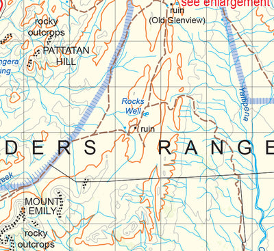 Flinders Ranges Map 701