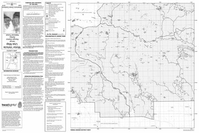 Ashley National Forest All Motor Vehicle Use Map Bundle 2023