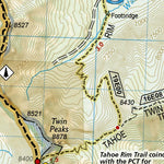 1008 PCT Sierra Nevada North (map 05)