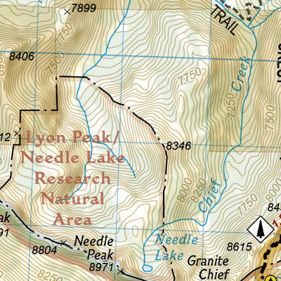 1008 PCT Sierra Nevada North (map 04)