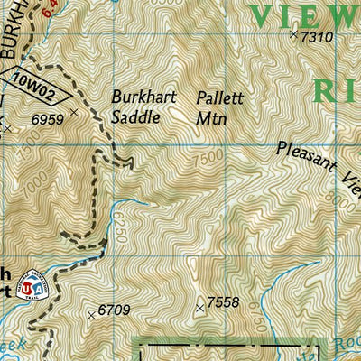 1011 PCT San Gabriel and Sand Dernardino Mtns (map 05)
