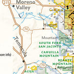 1012 PCT San Jacinto and Laguna Mtns (map 00)