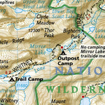 1009 PCT Sierra Nevada South (map 10)