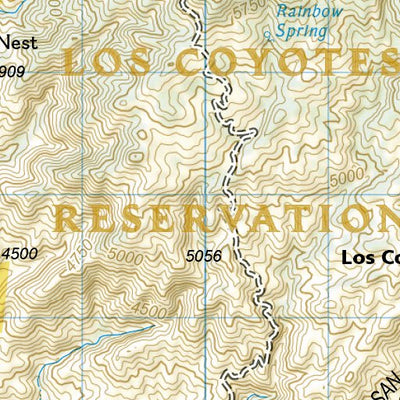 1012 PCT San Jacinto and Laguna Mtns (map 07)