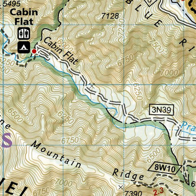1011 PCT San Gabriel and Sand Dernardino Mtns (map 06)