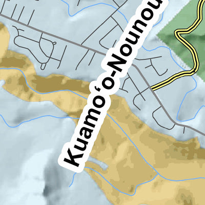 Kaua‘i Hanalei Refuge B Recreation Map