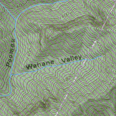 Kaua‘i Waimea A Recreation Map