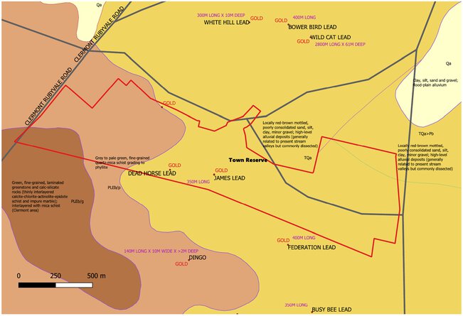 Gpa Members Map Town Reserve GPA Goldfield Map by Irlam Computer Services | Avenza Maps