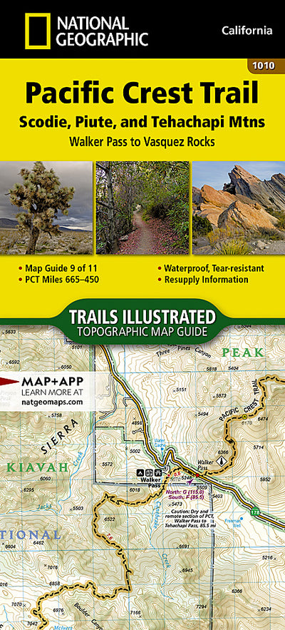 1010 :: Pacific Crest Trail: Scodie, Piute, and Tehachapi Mountains [Walker Pass to Vasquez Rocks]