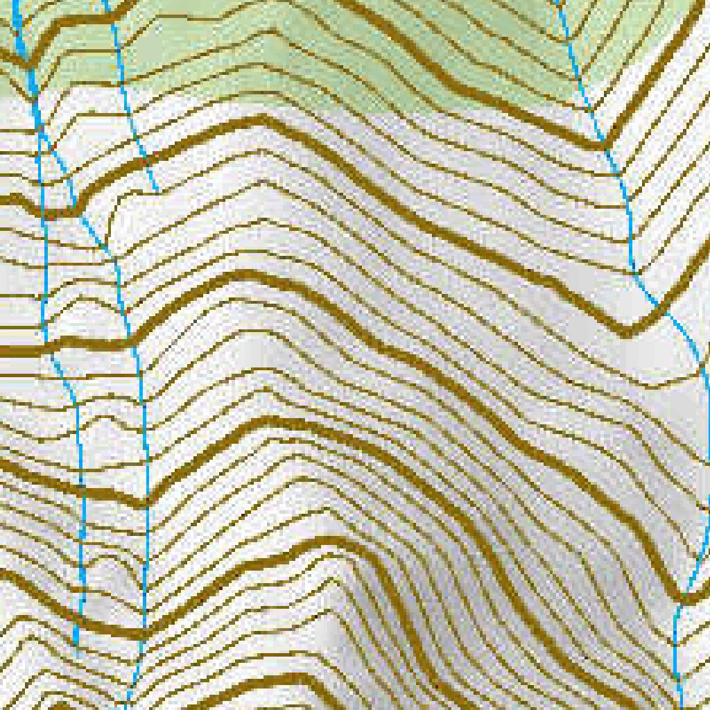 Elliot Creek (Evelyn Mountain) Hiking Trail Map by BV Backpackers ...