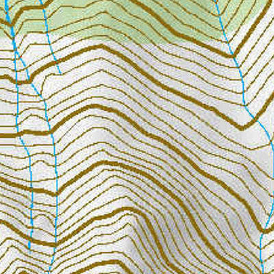 Elliot Creek (Evelyn Mountain) Hiking Trail Map