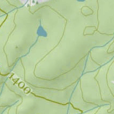 Moose Mountain & Cleft Hiking Trails Map