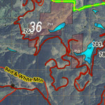 Colorado Unit 36 Turkey, Goose, and Pheasant Concentration Map