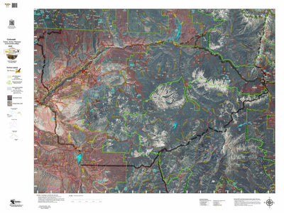 Colorado Unit 53 Turkey, Goose, and Pheasant Concentration Map