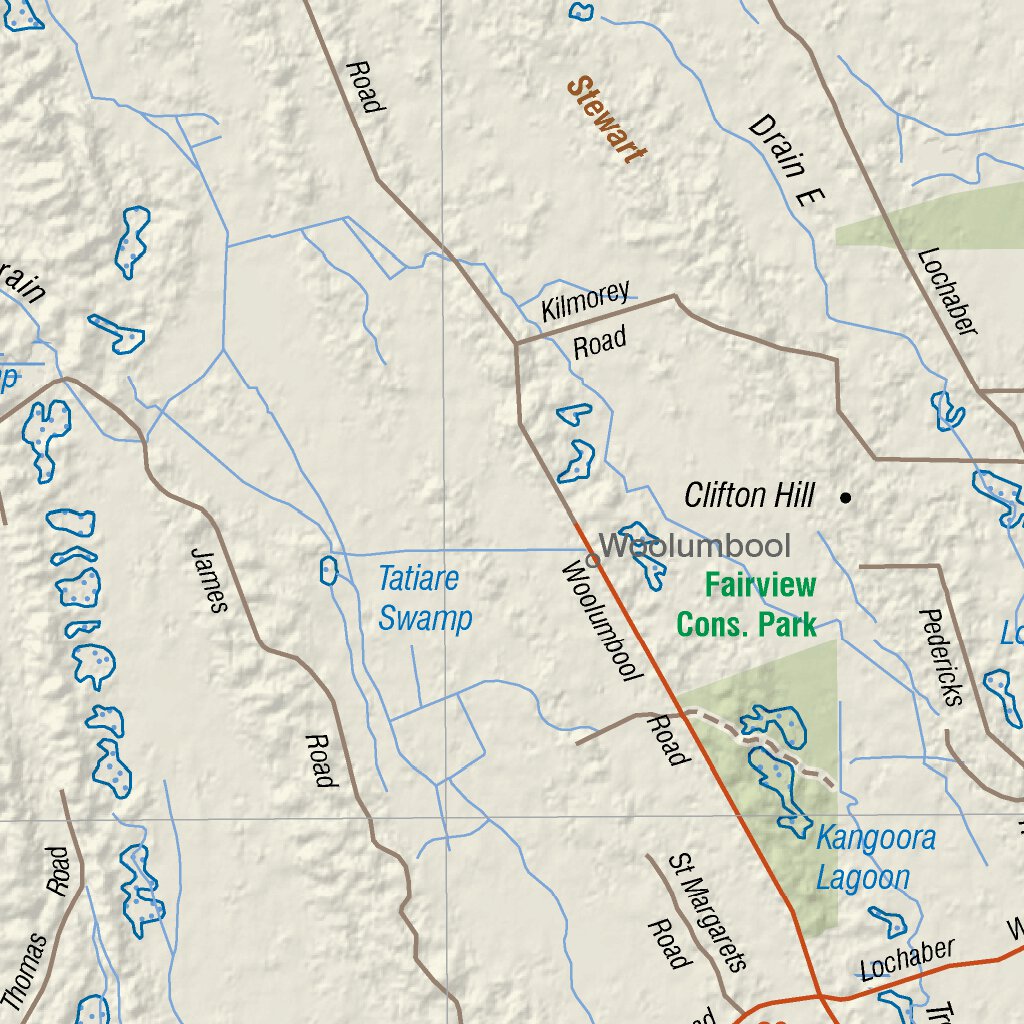 Limestone Coast SA Map by Carto Graphics Avenza Maps