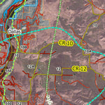 Colorado Unit 65 Turkey, Goose, and Pheasant Concentration Map
