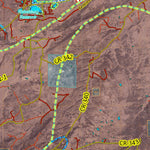 Colorado Unit 85 Turkey, Goose, and Pheasant Concentration Map