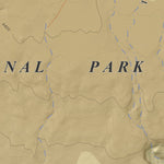 Vulcans Throne, Arizona 7.5 Minute Topographic Map - Color Hillshade