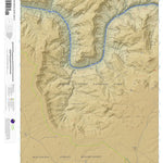Explorers Monument, Ariziona 7.5 Minute Topographic Map - Color Hillshade