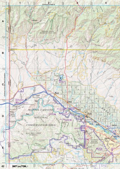 Colorado Atlas & Gazetteer Page 42 Preview 1