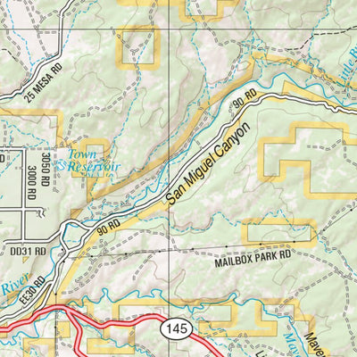 Colorado Atlas & Gazetteer Page 65 Preview 3