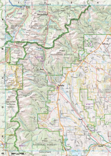Colorado Atlas & Gazetteer Page 48 Preview 1