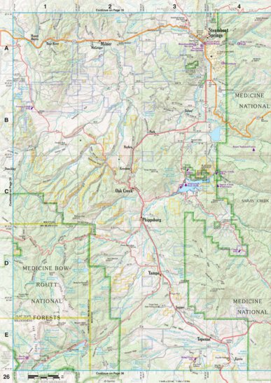 Colorado Atlas & Gazetteer Page 26 Preview 1
