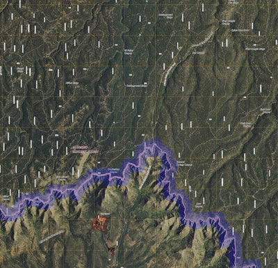 Arizona 22 North (22N) Satellite Map with Boundaries and more