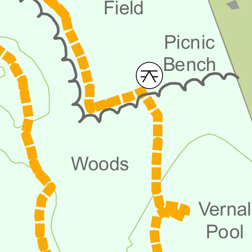Shoolman Preserve Trail Map map by Mattapoisett Land Trust Avenza Maps