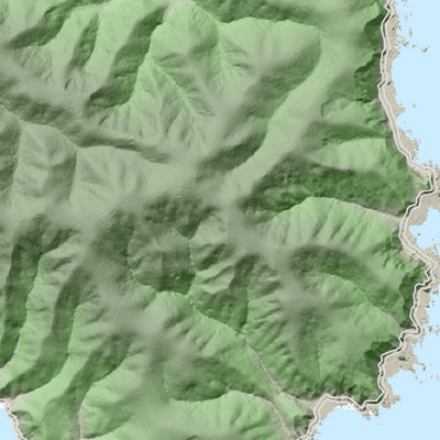 Kawau Island Elevation Map