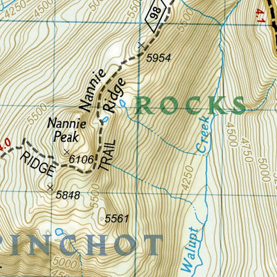 1003 PCT Washington South (map 10)