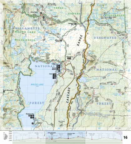 1004 PCT Oregon North (map 16)