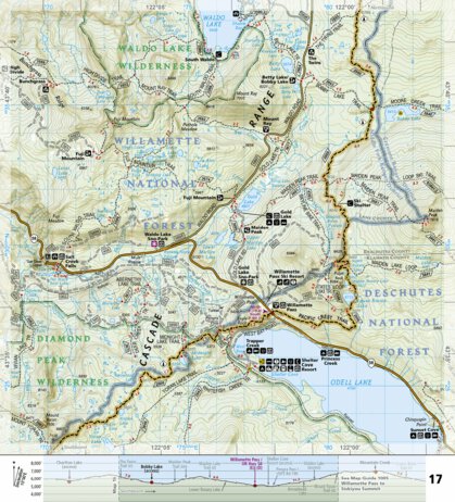 1004 PCT Oregon North (map 17)