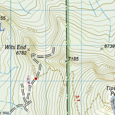 1005 PCT Oregon South (map 04)