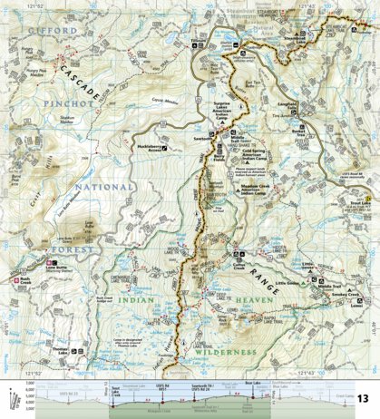 1003 PCT Washington South (map 13)