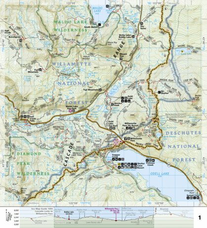1005 PCT Oregon South (map 01)