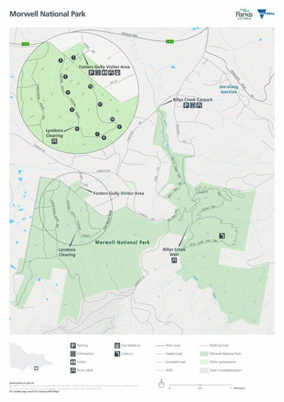 Morwell National Park Visitor Guide