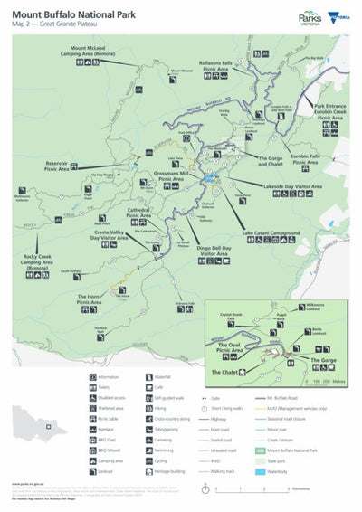 Mount Buffalo National Park - Map 2