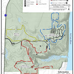 St. Croix Bluffs Regional Park Winter Map