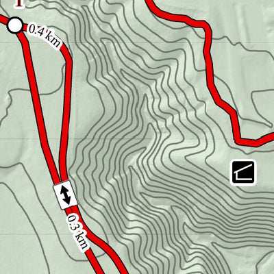 St. Croix Bluffs Regional Park Winter Map