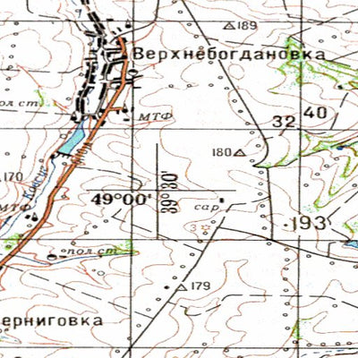 Soviet Genshtab - m37-28--(1981) - Ukraine