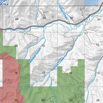 Bridger Range Snowmobile Map 2019