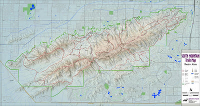 South Mountain Preserve Trails Map