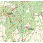 Farkasgyepü, Németbánya-Csehbánya turista,-biciklis térkép, tourist-biking map