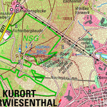 Oberwiesenthal, Kurort, Oberwiesenthal, Kurort, Stadt (1:25,000 scale)